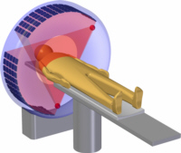 Rotation / rotation scanner CT