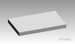 LIGA-process: Working mask blank coated with 2 µm titanium